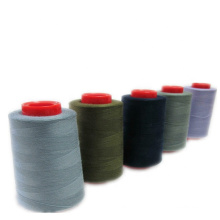 Factory Cheap Price Spun Polyester for Sewing Thread 42/2 5000m Black Thread